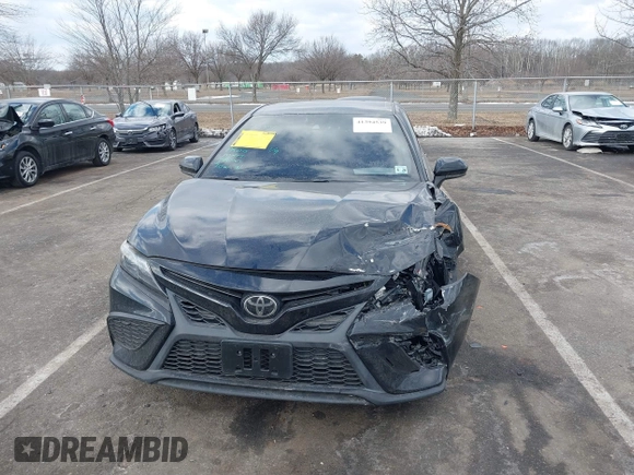 2021 Toyota Camry SE Nightshade with VIN 4T1G11AK6MU488155, listed as a IAAI auction lot 41394539 with 53,577 mi miles. Bid and sale history available at carsss.com. Image 12.