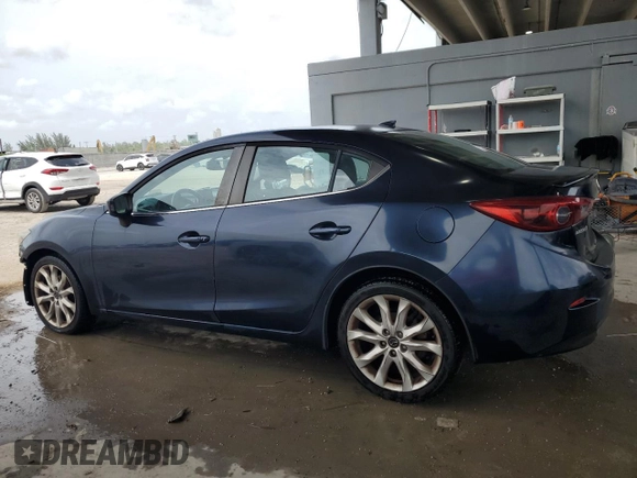 2015 Mazda 3 S Grand Touring z VIN JM1BM1W37F1245188, wystawiony jako Copart lot #59611775 z przebiegiem 212 643 mil mil oraz Szkoda całkowita • Salvage title. Historia ofert i sprzedaży dostępna na DreamBid. Obrazek 2.
