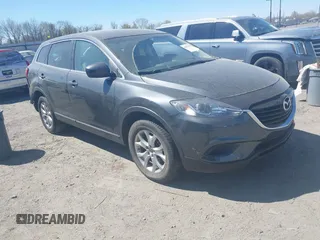 2014 Mazda CX-9 Touring with VIN JM3TB3CA8E0427017, listed as a IAAI auction lot 41875918 with 116,604 mi miles. Bid and sale history available at carsss.com. Image 1.