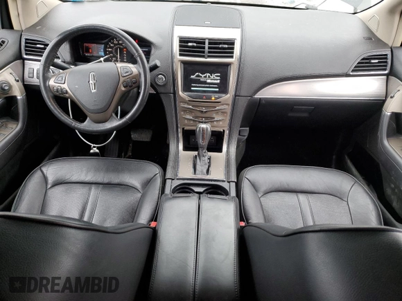 2012 Lincoln MKX with VIN 2LMDJ8JK7CBL09674, listed as a Copart auction lot 48488015 with 103,182 mi miles and Salvage Title. Bid and sale history available at DreamBid. Image 8.