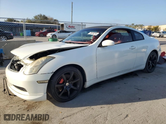 2004 Infiniti G35 Coupe w/Leather with VIN JNKCV54E94M304104, listed as a Copart auction lot 78876214 with 98,323 mi miles and Clean Title. Bid and sale history available at carsss.com. Image 1.