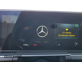 2025 Mercedes-Benz GLE 450 with VIN 4JGFB5KB8SB336062, listed as a Copart auction lot 42207995 with 3,674 mi miles and Salvage title. Bid and sale history available at DreamBid. Image 9.
