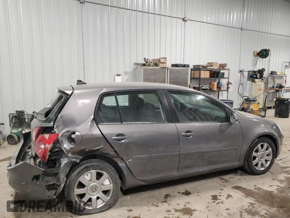 2008 Volkswagen Rabbit S with VIN WVWDB71K18W219482, listed as a Copart auction lot 45468575 with 148,340 mi miles and Salvage title. Bid and sale history available at DreamBid. Image 3.
