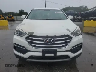 2018 Hyundai Santa Fe 2.4L with VIN 5NMZT3LB9JH088836, listed as a Copart auction lot 60206855 with 111,208 mi miles and Salvage title. Bid and sale history available at DreamBid. Image 5.