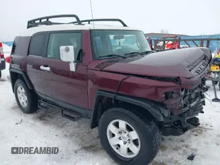 2007 Toyota FJ Cruiser with VIN JTEBU11FX70020977, listed as a IAAI auction lot 41603267 with 163,858 mi miles. Bid and sale history available at carsss.com. Image 1.