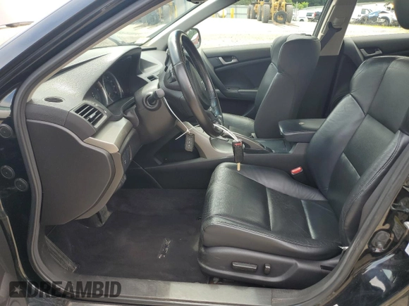 2010 Acura TSX with VIN JH4CU2F60AC041980, listed as a Copart auction lot 62051685 with 150,070 mi miles and Clean title. Bid and sale history available at DreamBid. Image 7.