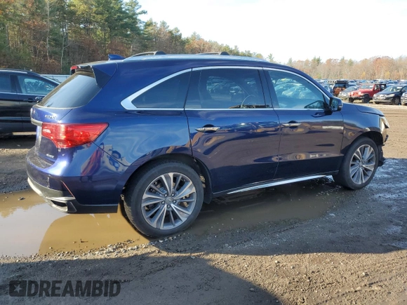 2018 Acura MDX w/Technology Pkg with VIN 5J8YD4H55JL018364, listed as a Copart auction lot 78693344 with 81,611 mi miles and Salvage Title. Bid and sale history available at carsss.com. Image 3.