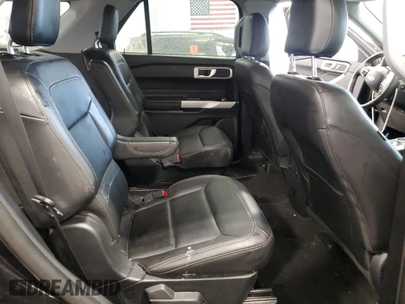 2023 Ford Explorer XLT with VIN 1FMSK8DH5PGC26517, listed as a Copart auction lot 45335625 with 21,164 mi miles and Salvage Title. Bid and sale history available at DreamBid. Image 11.