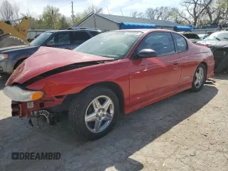 2005 Chevrolet Monte Carlo SS Supercharged z VIN 2G1WZ151659313406, wystawiony jako Copart lot #51534635 z przebiegiem 242 283 mil mil oraz Szkoda całkowita • Salvage title. Historia ofert i sprzedaży dostępna na DreamBid. Obrazek 1.