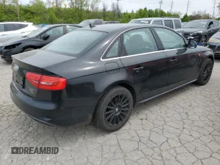 2015 Audi A4 Premium with VIN WAUBFAFL7FN043869, listed as a Copart auction lot 49433994 with 99,082 mi miles and Salvage Title. Bid and sale history available at carsss.com. Image 3.