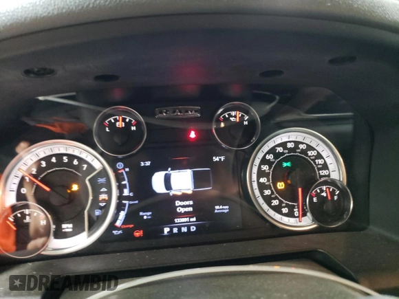 2017 Ram 1500 Big Horn z VIN 1C6RR7LG7HS606451, wystawiony jako Copart lot #50541005 z przebiegiem 133 891 mil mil oraz Szkoda całkowita • Salvage title. Historia ofert i sprzedaży dostępna na DreamBid. Obrazek 9.