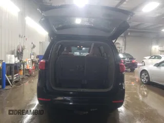 2015 Kia Sedona L with VIN KNDMA5C17F6025760, listed as a Copart auction lot 46440545 with 75,923 mi miles and Salvage Title. Bid and sale history available at DreamBid. Image 6.