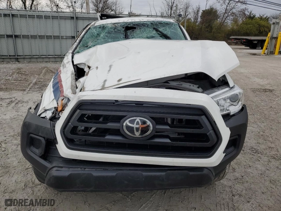 2023 Toyota Tacoma 2WD SR with VIN 3TYRX5GN4PT067472, listed as a Copart auction lot 81538354 with 31,983 mi miles and Non Repairable. Bid and sale history available at carsss.com. Image 5.
