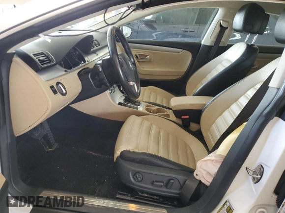 2013 Volkswagen CC R-Line with VIN WVWBP7AN3DE520970, listed as a Copart auction lot 46055334 with 75,278 mi miles and Salvage Title. Bid and sale history available at carsss.com. Image 7.