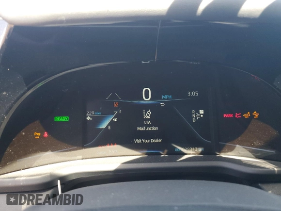 2021 Toyota Mirai XLE with VIN JTDAAAAA8MA002691, listed as a Copart auction lot 57181465 with 29,313 mi miles and Salvage title. Bid and sale history available at DreamBid. Image 9.