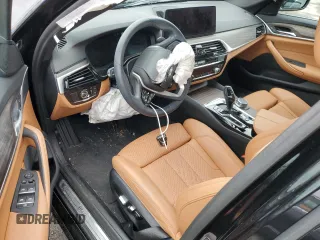 2023 BMW 5 Series 530i xDrive with VIN WBA13BJ05PCN16611, listed as a Copart auction lot 52170075 with Not Provided miles and Salvage Title. Bid and sale history available at DreamBid. Image 8.