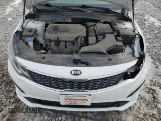 2019 Kia Optima LX with VIN 5XXGT4L35KG370428, listed as a Copart auction lot 46633935 with 39,323 mi miles and Salvage Title. Bid and sale history available at carsss.com. Image 12.