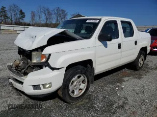 2010 Honda Ridgeline RT with VIN 5FPYK1F21AB003124, listed as a Copart auction lot 46616705 with 133,915 mi miles and Salvage Title. Bid and sale history available at carsss.com. Image 1.