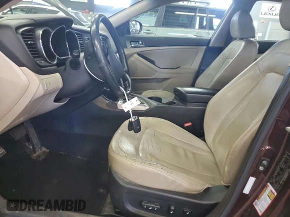 2011 Kia Optima EX with VIN KNAGN4A66B5093412, listed as a Copart auction lot 55491405 with 196,759 mi miles and Clean Title. Bid and sale history available at carsss.com. Image 7.