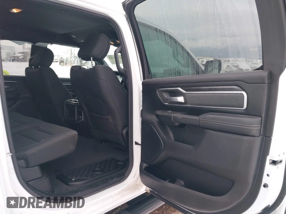 2019 Ram 1500 Big Horn with VIN 1C6SRFFT4KN898375, listed as a IAAI auction lot 41194783 with 54,513 mi miles and . Bid and sale history available at DreamBid. Image 8.