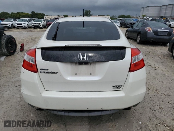 2010 Honda Accord Crosstour EX-L with VIN 5J6TF1H58AL015843, listed as a Copart auction lot 75407034 with 140,932 mi miles and Clean Title. Bid and sale history available at carsss.com. Image 6.