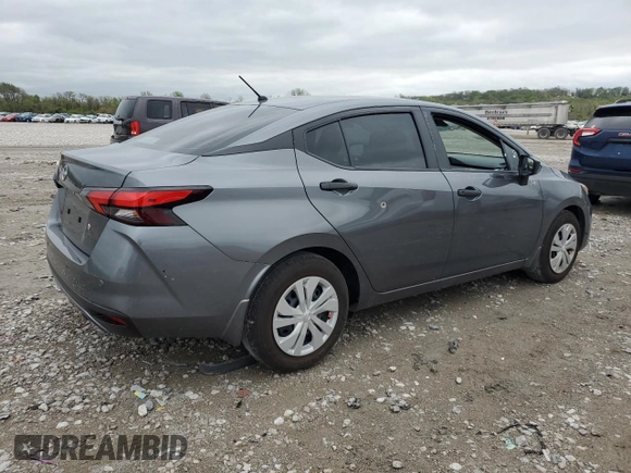 2024 Nissan Versa S with VIN 3N1CN8DV3RL902986, listed as a Copart auction lot 53788045 with 2,333 mi miles and Salvage title. Bid and sale history available at DreamBid. Image 3.