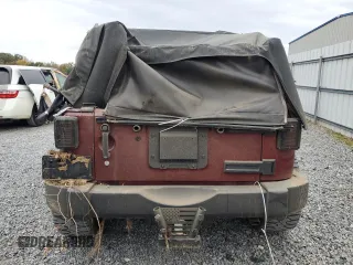2008 Jeep Wrangler Rubicon with VIN 1J4GA64118L537031, listed as a Copart auction lot 78705164 with Not provided miles and Salvage title. Bid and sale history available at DreamBid. Image 6.
