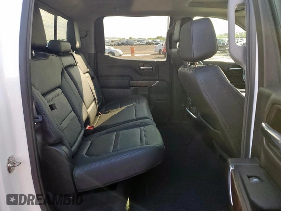 2020 GMC Sierra 1500 Denali with VIN 1GTU9FEL1LZ109497, listed as a Copart auction lot 57228625 with 54,267 mi miles and Salvage title. Bid and sale history available at DreamBid. Image 10.