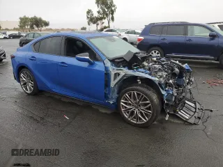 2022 Lexus IS 500 F Sport Performance z VIN JTHAP1D21N5001944, wystawiony jako Copart lot #79621404 z przebiegiem 19 921 mil mil oraz Szkoda całkowita • Salvage title. Historia ofert i sprzedaży dostępna na DreamBid. Obrazek 4.