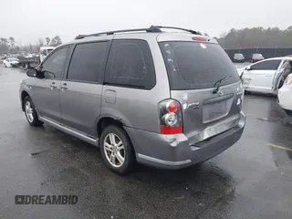 2005 Mazda MPV LX with VIN JM3LW28A050538622, listed as a IAAI auction lot 41555020 with 235,279 mi miles. Bid and sale history available at carsss.com. Image 3.