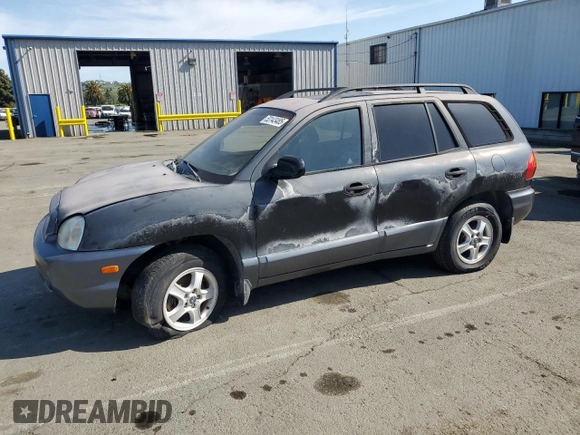 2003 Hyundai Santa Fe GLS with VIN KM8SC13D83U450511, listed as a Copart auction lot 53143485 with 166,622 mi miles and Clean Title. Bid and sale history available at carsss.com. Image 1.