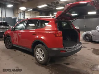 2014 Toyota RAV4 LE with VIN JTMBFREV2ED082264, listed as a IAAI auction lot 41878742 with 129,664 mi miles. Bid and sale history available at carsss.com. Image 3.