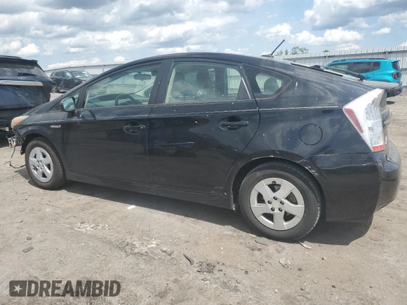 2011 Toyota Prius I with VIN JTDKN3DU2B5312822, listed as a Copart auction lot 54887265 with 107,439 mi miles and Salvage Title. Bid and sale history available at DreamBid. Image 2.
