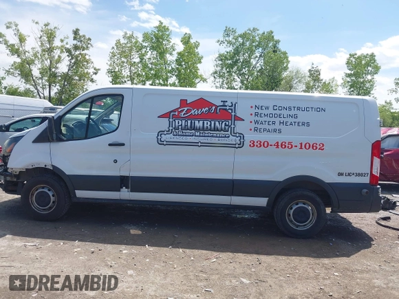 2016 Ford Transit Cargo with VIN 1FTYR2ZM5GKA32015, listed as a IAAI auction lot 42288362 with 227,261 mi miles and . Bid and sale history available at DreamBid. Image 15.