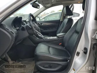 2016 Infiniti Q50 Premium with VIN JN1CV7AR2GM252066, listed as a Copart auction lot 53565405 with 163,870 mi miles and Salvage Title. Bid and sale history available at DreamBid. Image 7.
