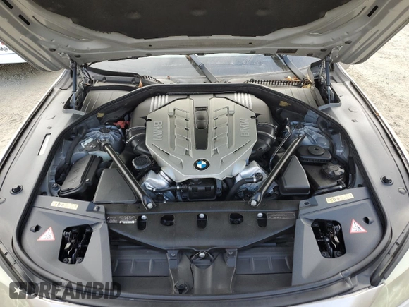 2009 BMW 7 Series 750Li with VIN WBAKB83519CY57123, listed as a Copart auction lot 53983255 with 155,802 mi miles and Salvage Title. Bid and sale history available at carsss.com. Image 11.