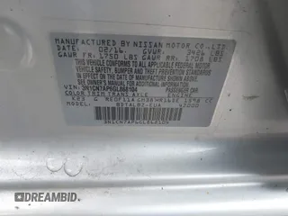 2016 Nissan Versa S z VIN 3N1CN7AP6GL868104, wystawiony jako IAAI lot #41820817 z przebiegiem 146 701 mil mil oraz . Historia ofert i sprzedaży dostępna na DreamBid. Obrazek 9.