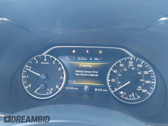 2017 Nissan Maxima SV with VIN 1N4AA6AP9HC435471, listed as a IAAI auction lot 41572210 with 112,159 mi miles and . Bid and sale history available at DreamBid. Image 7.