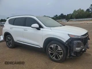 2019 Hyundai Santa Fe Ultimate with VIN 5NMS5CAAXKH018883, listed as a Copart auction lot 50942705 with 83,978 mi miles and Salvage Title. Bid and sale history available at carsss.com. Image 4.