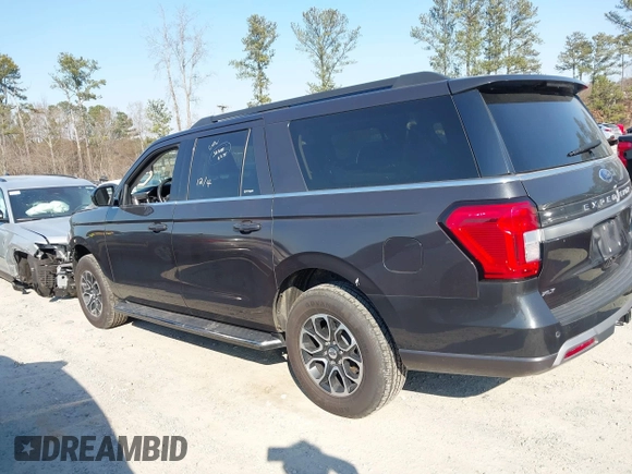 2023 Ford Expedition Max XLT with VIN 1FMJK1J81PEA16290, listed as a IAAI auction lot 41573249 with 56,471 mi miles and . Bid and sale history available at DreamBid. Image 15.