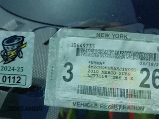 2010 Mercury Mariner Premier с VIN 4M2CN9HG8AKJ18091, выставлен на аукционе IAAI как лот 42215475 с пробегом 97 332 миль миль и . История ставок и продаж доступна на DreamBid. Изображение 12.