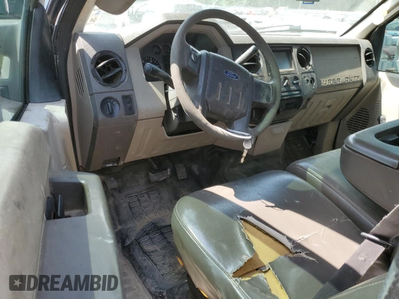 2009 Ford Super Duty F-250 SRW XL with VIN 1FTSX20R19EA53000, listed as a Copart auction lot 51834325 with Not Provided miles and Salvage Title. Bid and sale history available at carsss.com. Image 8.