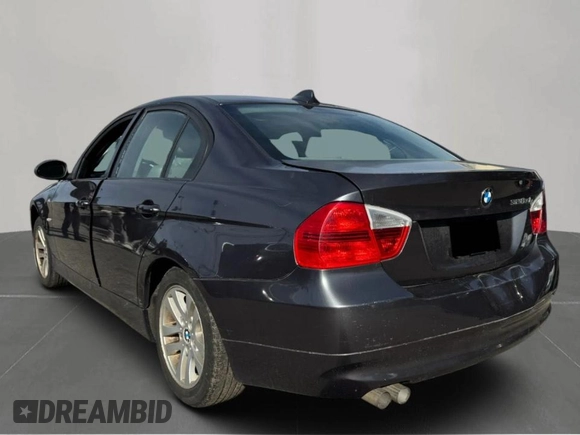 2007 BMW 3 Series 328xi with VIN WBAVC93587KZ70330, listed as a Copart auction lot 48790155 with 166,442 mi miles and Clean Title. Bid and sale history available at carsss.com. Image 3.