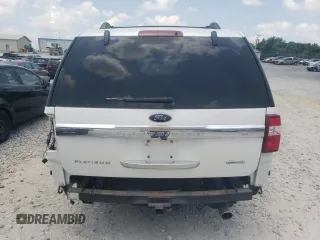 2017 Ford Expedition Max Platinum with VIN 1FMJK1MT6HEA81170, listed as a Copart auction lot 61833725 with 102,767 mi miles and Salvage title. Bid and sale history available at DreamBid. Image 6.