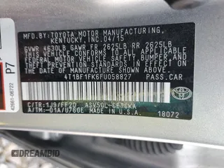 2015 Toyota Camry XLE z VIN 4T1BF1FK6FU058827, wystawiony jako Copart lot #56230185 z przebiegiem 202 052 mil mil oraz Szkoda całkowita • Salvage title. Historia ofert i sprzedaży dostępna na DreamBid. Obrazek 13.