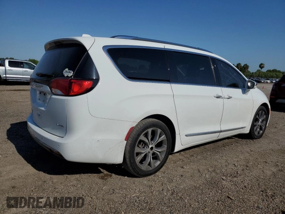 2017 Chrysler Pacifica Limited z VIN 2C4RC1GG5HR591807, wystawiony jako Copart lot #56651935 z przebiegiem 163 948 mil mil oraz Szkoda całkowita • Salvage title. Historia ofert i sprzedaży dostępna na DreamBid. Obrazek 3.