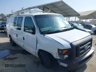 2009 Ford Econoline Cargo Commercial with VIN 1FTNE14W69DA03521, listed as a IAAI auction lot 42537770 with 162,358 mi miles and . Bid and sale history available at DreamBid. Image 1.