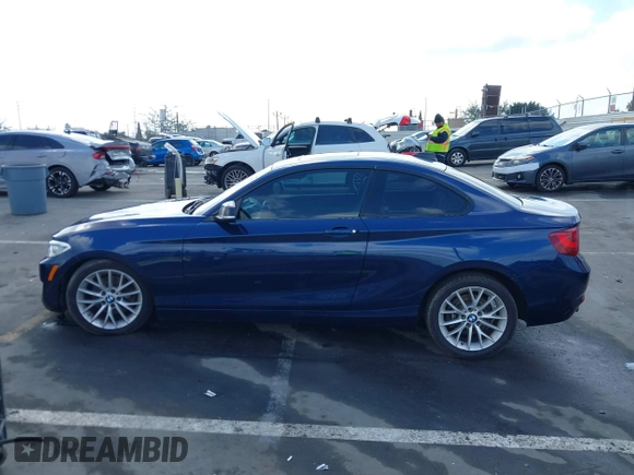 2016 BMW 2 Series 228i with VIN WBA1F9C55GV545295, listed as a IAAI auction lot 41539525 with 147,604 mi miles. Bid and sale history available at carsss.com. Image 14.