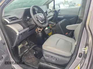 2023 Toyota Sienna LE with VIN 5TDGRKEC5PS168839, listed as a Copart auction lot 45199845 with 0 mi miles and Salvage Title. Bid and sale history available at carsss.com. Image 7.