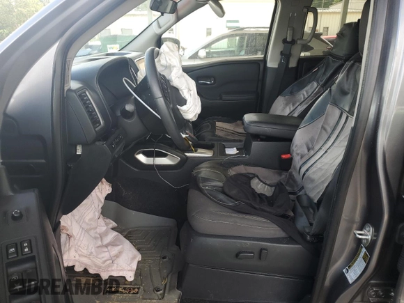 2022 Nissan Frontier SV with VIN 1N6ED1EJ4NN657098, listed as a Copart auction lot 61409315 with 29,651 mi miles and Salvage title. Bid and sale history available at DreamBid. Image 7.